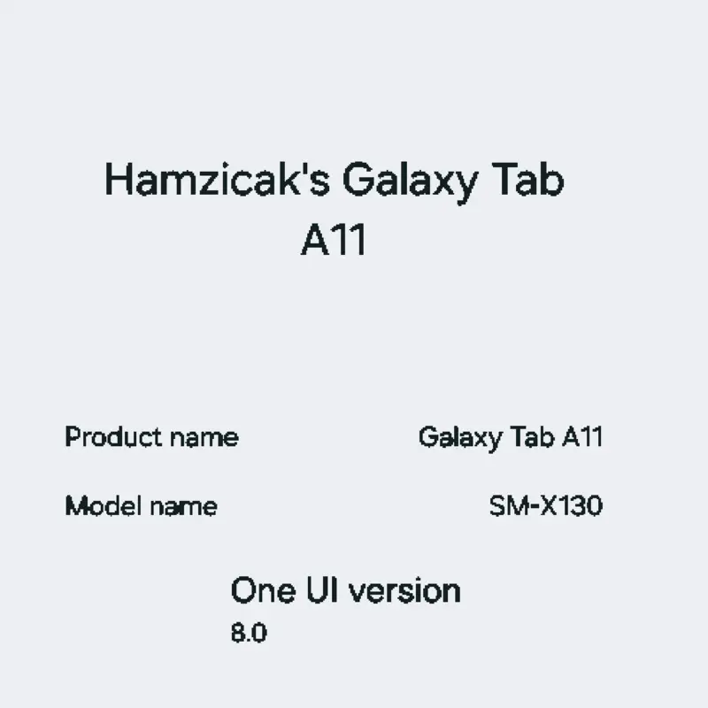 Remix and show your tablets specs by @Hamzicak
