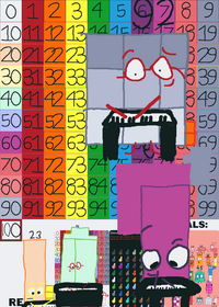 numberblocks party 0-100 by harrytail