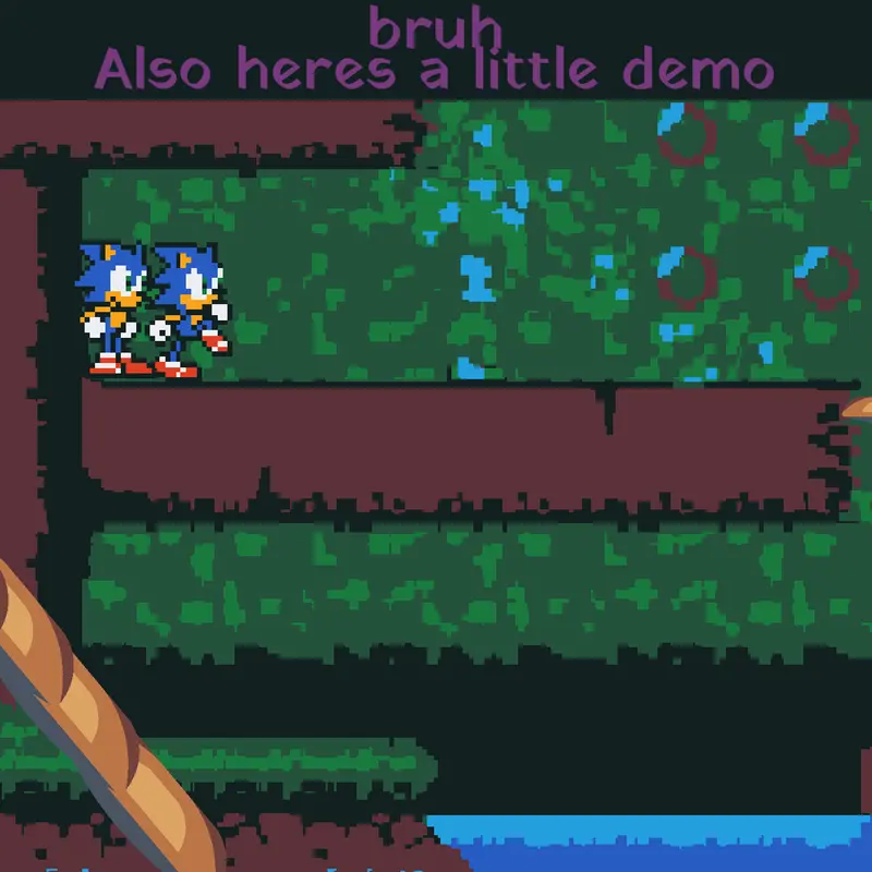 Sonic by @Drabthespritter2be5