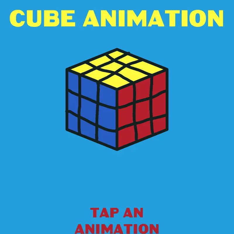 Rubik’s animation by @kingkain13