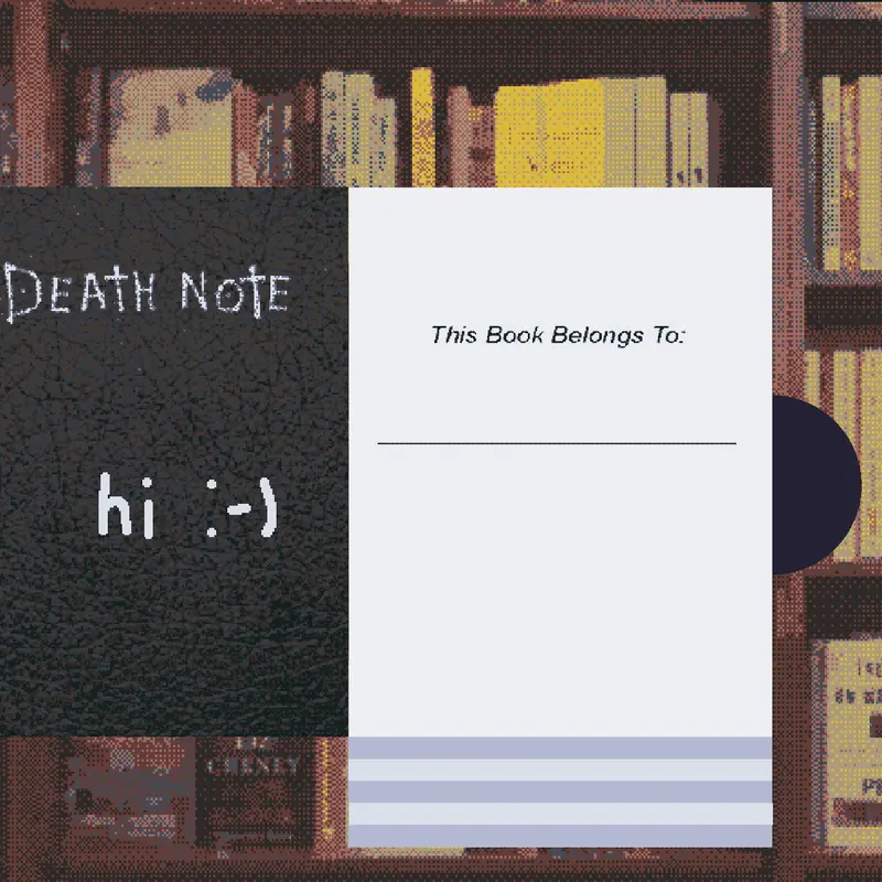 Ah hell nah bro got the death note 📓🥀 by @LegacyDuding
