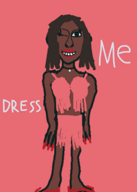 This is a game where you dress, simple..