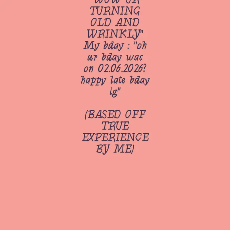 Dont look also don't say happy bday now by @K0L0NY4