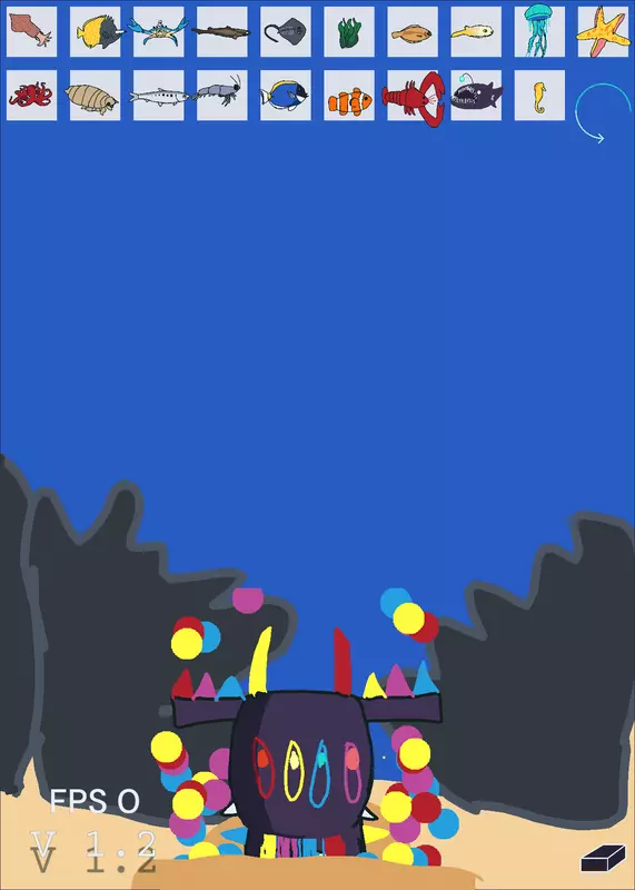 Glitchy sea snake by @james-dawn989