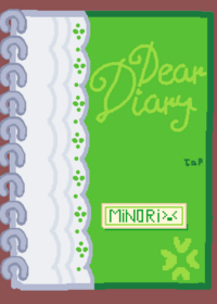 Project sekai Minori diary thingy :D