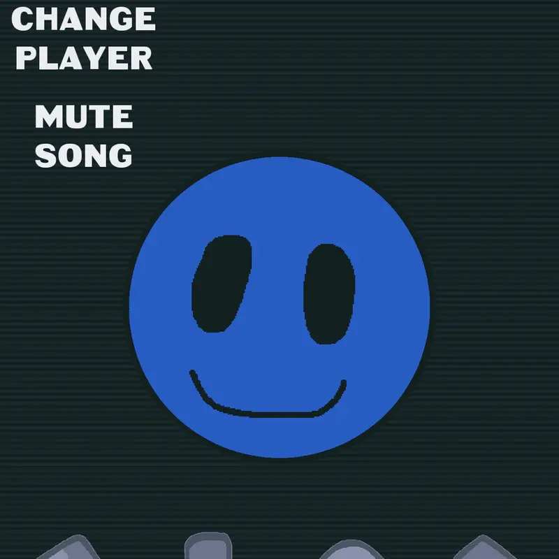 Singing blue circle by @Ezfez