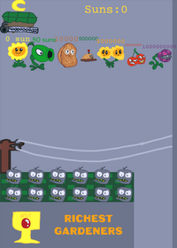 Plants vs zombies:The Sun tycoon
