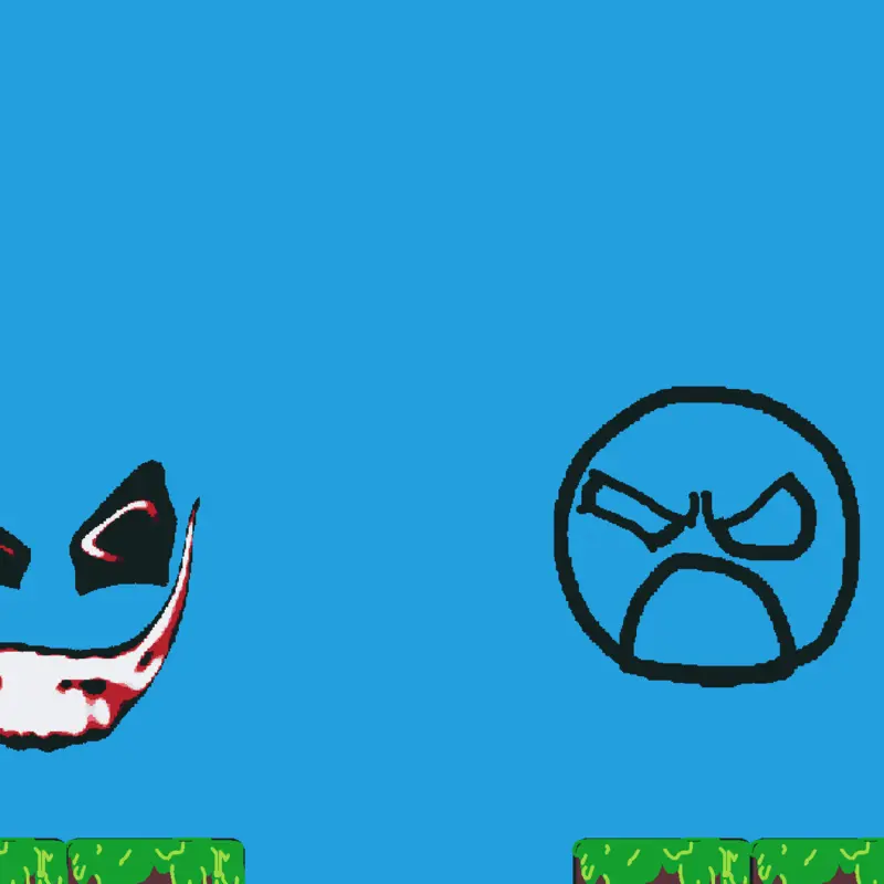 Silly bully beats up A-404 by @smthbadwilhappen