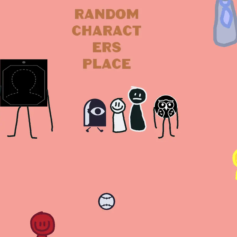 A place that theres random characters :/ by @CarlosSantiagoSolorz