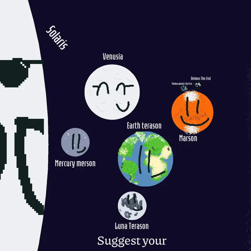 Alternative Future Of The Solar System by @Elementlore_Nv