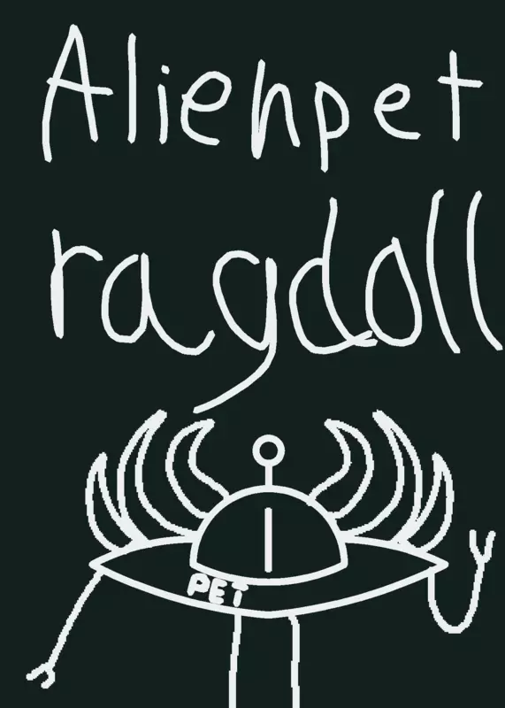 !Alienpet ragdoll! by @C00lguy123