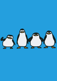 The penguins from Madagascar