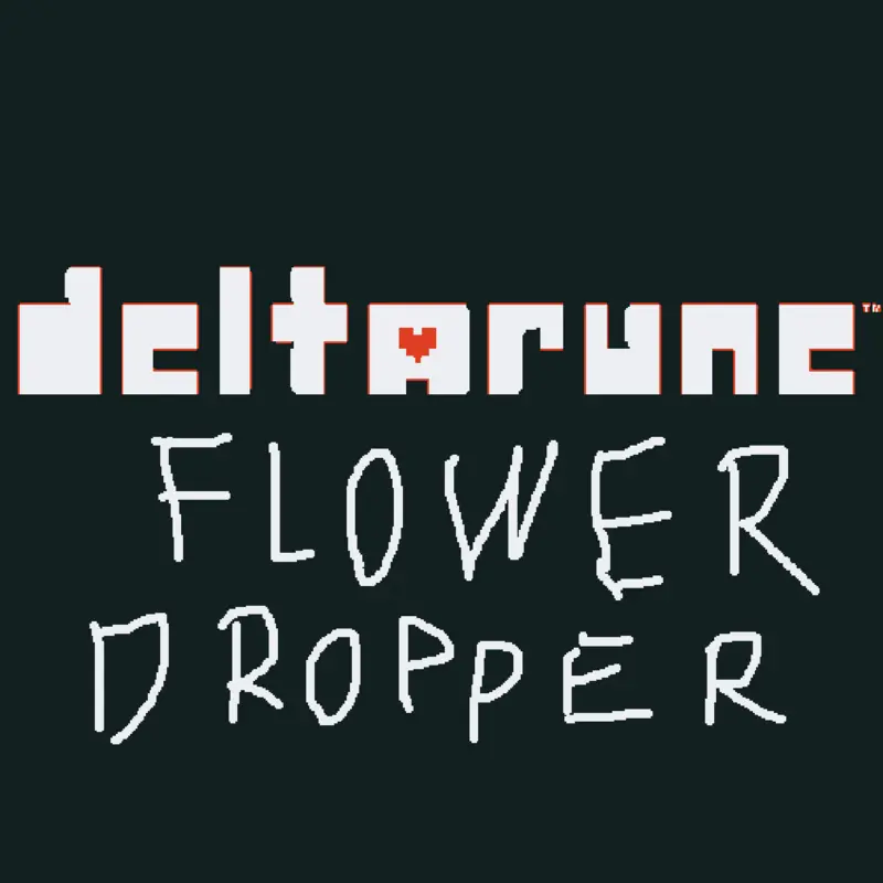 DELTARUNE Flower Dropper v2 by @FPUNIVERSE