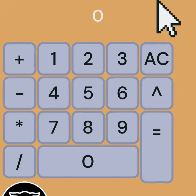 Calculator by @CarlBarsoum