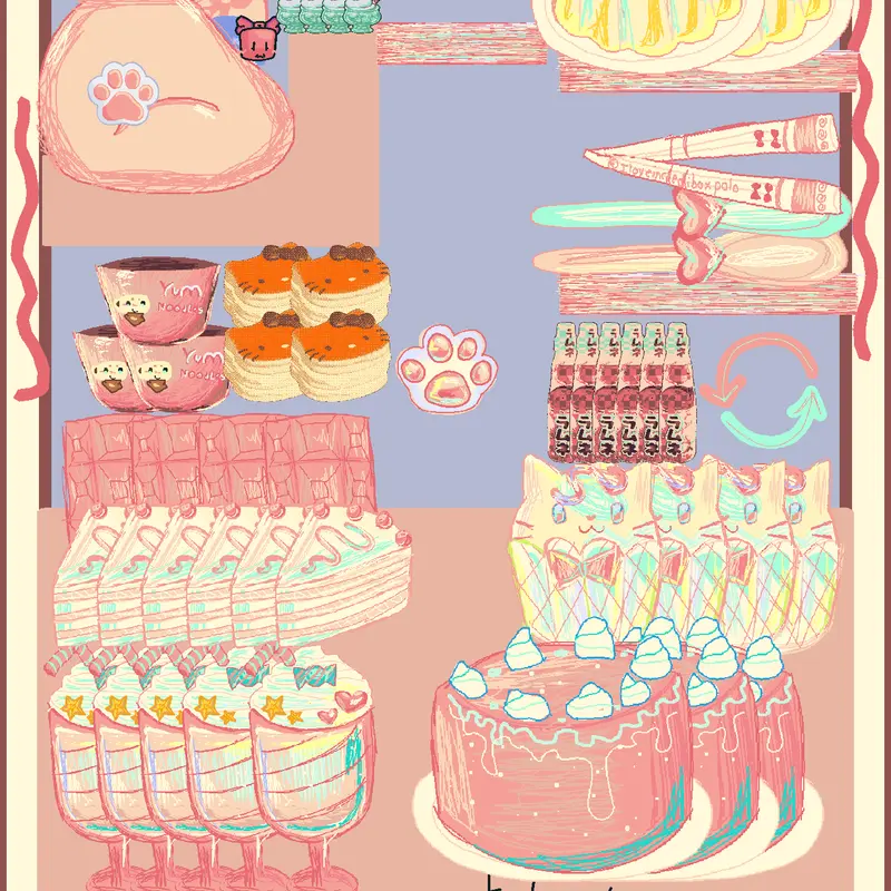 Cutecore!!! by @kitti_paw