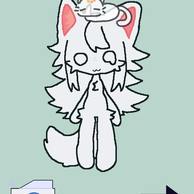 Summer new oc ✩°｡⋆⸜(ू˙꒳ ˙ ) by @milky_cutely