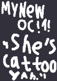 MEET MY NEW OC!1!!1!1!1!1!1!!!