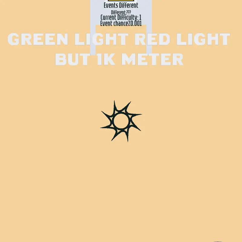 Green light red light but 1k meter by @classicbloxxer