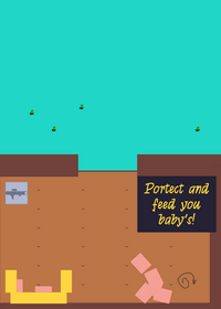 Underground tunnels worm test