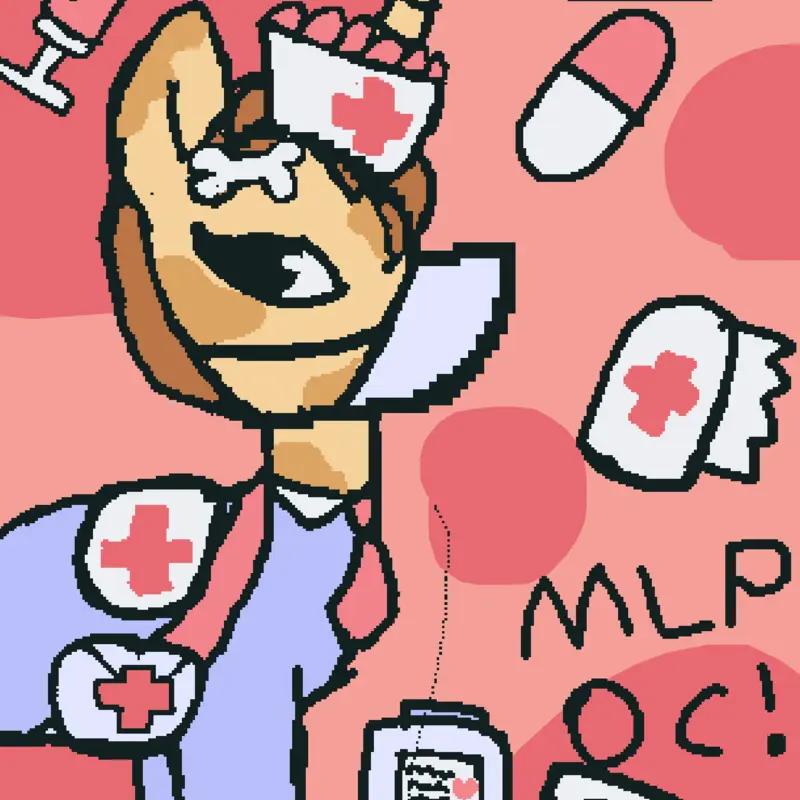Her name is nurse Layla by @eating-dirt