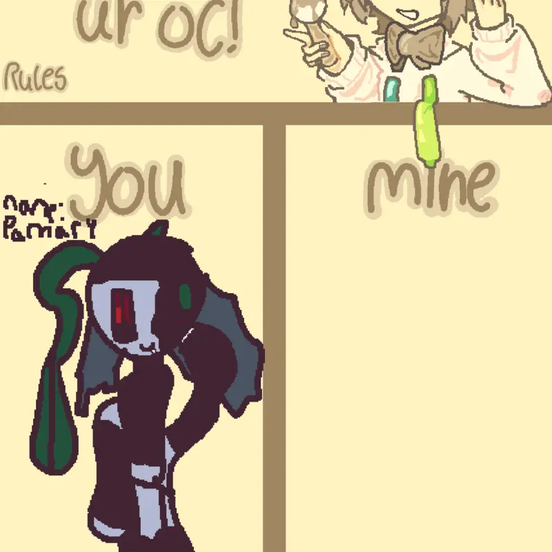 New oc! by @1ST_SCRAPS_F3N