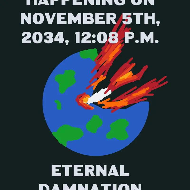 It is coming. Eternal damnation by @Marblerace2