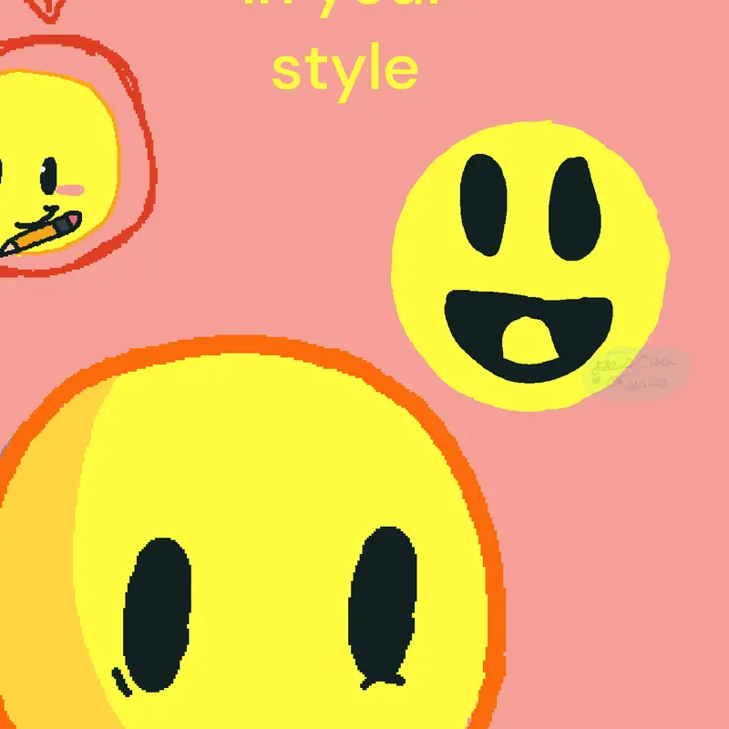 Draw verity in your style by @moonshellieu