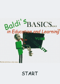 Baldi's basics classic (Castle edition)...