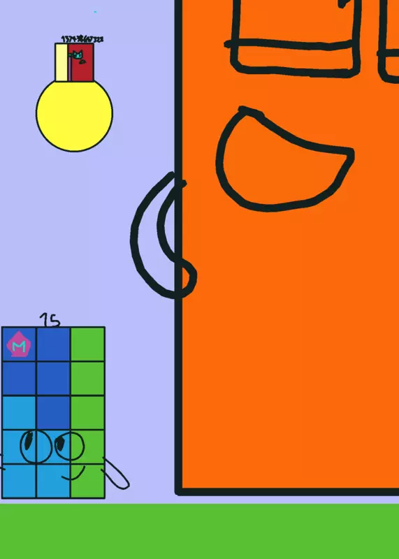 Numberblocks algodoo memjg by @WilliandasilvaGuimar