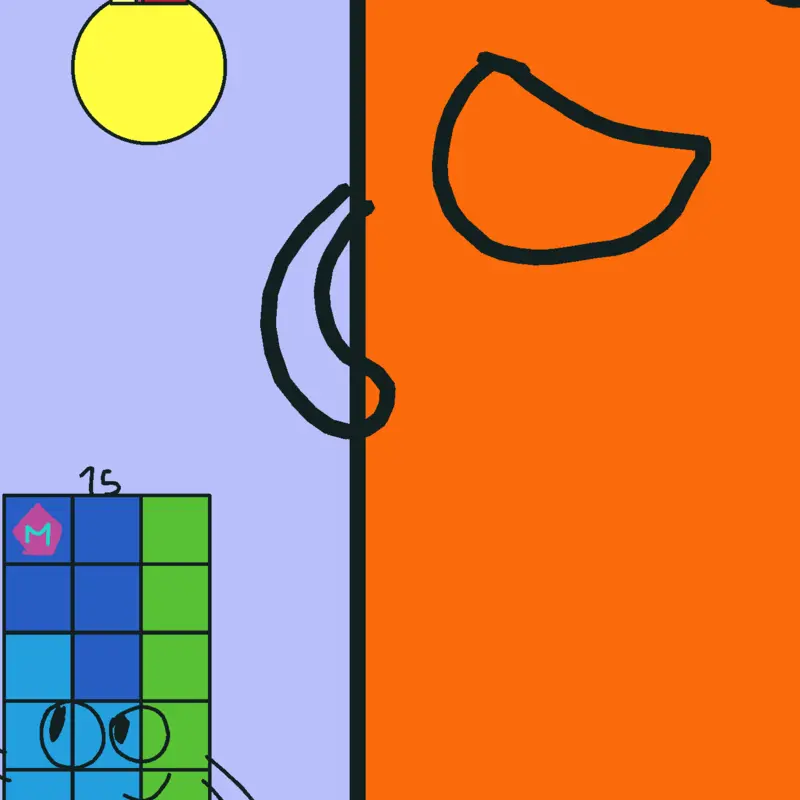Numberblocks algodoo memjg by @WilliandasilvaGuimar