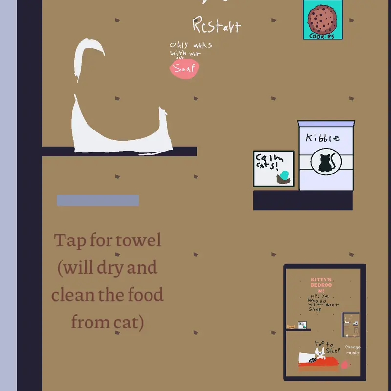 Hello! Take care of a cat by @A_normal_Roblox_lover