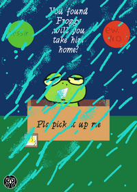 Take care of froggy