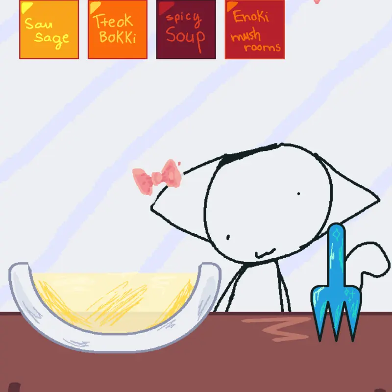 Catta(my main OC) mukbang! by @pinkpopgirl12389