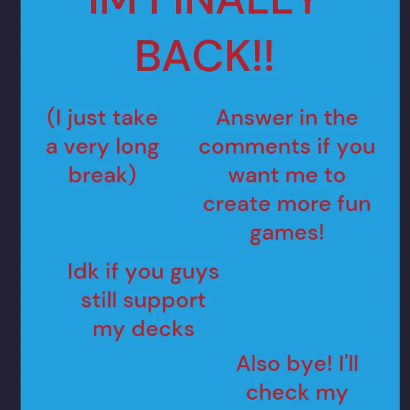 Game by @ProfileUser