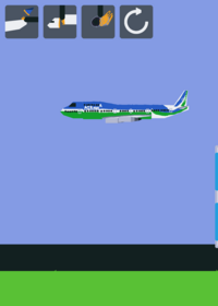 Air Florida version of the 747