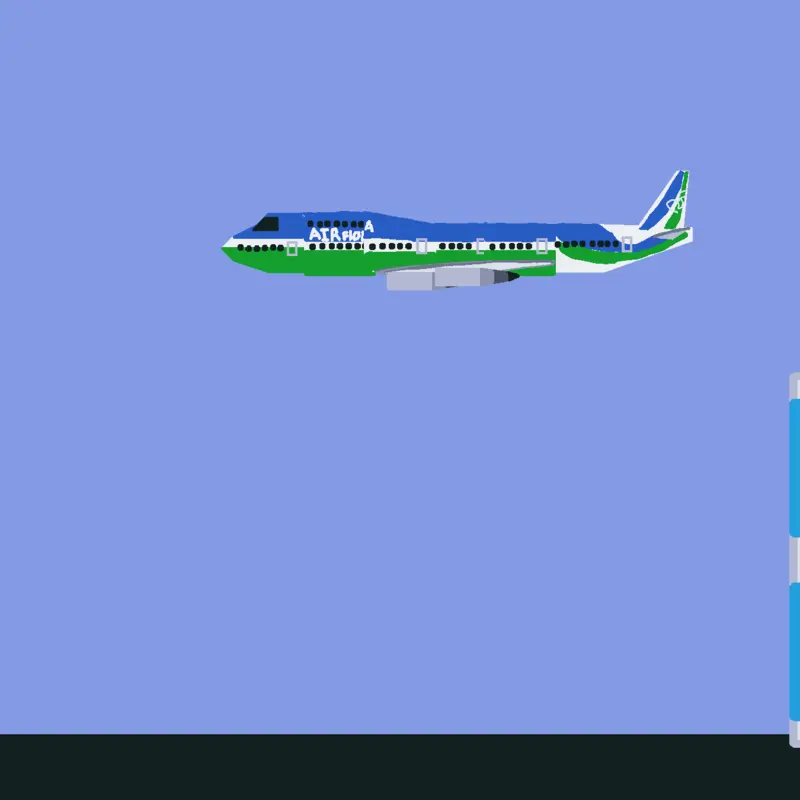 Air Florida version of the 747 by @ZakaryahTulbure