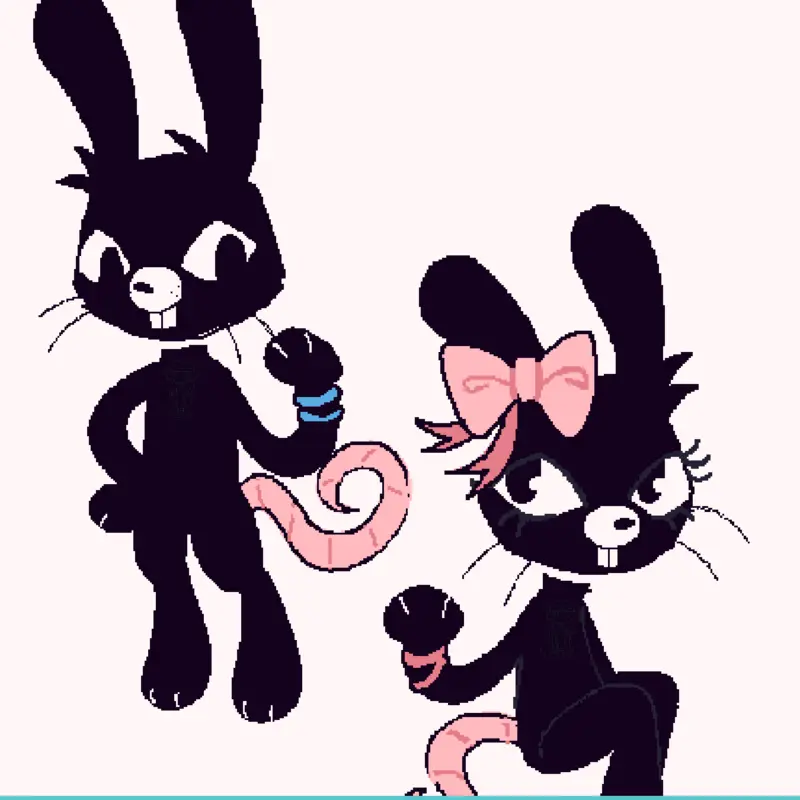 Ratthew and Rattina by @callmehtomia_