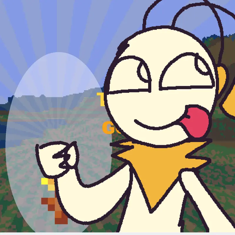 Golden dandelion animation by @subject1