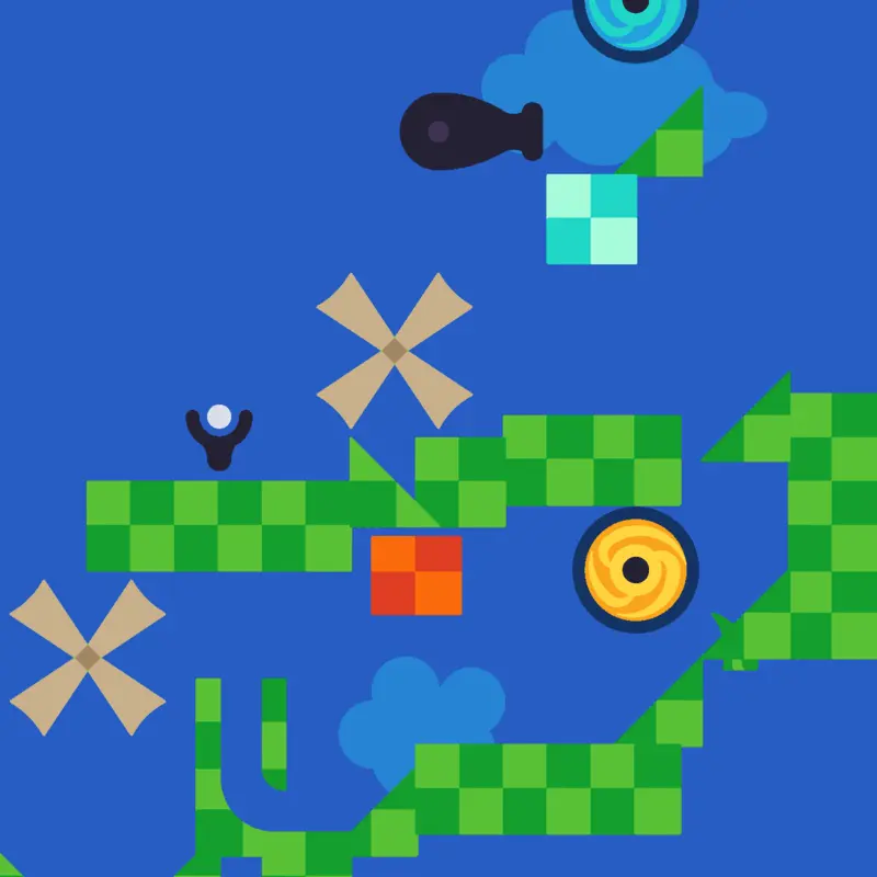 Hardest yet possible golf by @alphabetguys