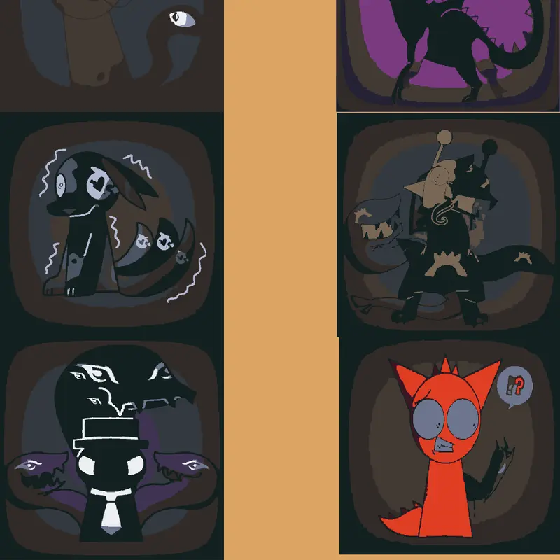 Sprunki turn into voidpet infection au! by @IamClai