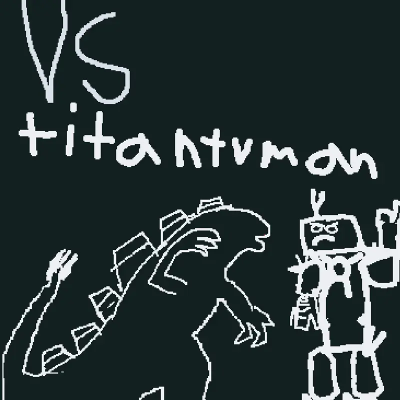 Robozilla Vs titan tv man by @cooljirakingofallzillas