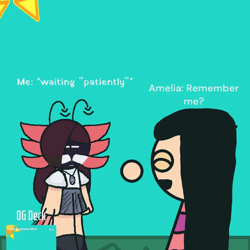 :3 by @Ameliathesprunkisisland