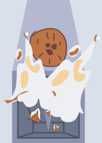 Coconut & chocolate crusher