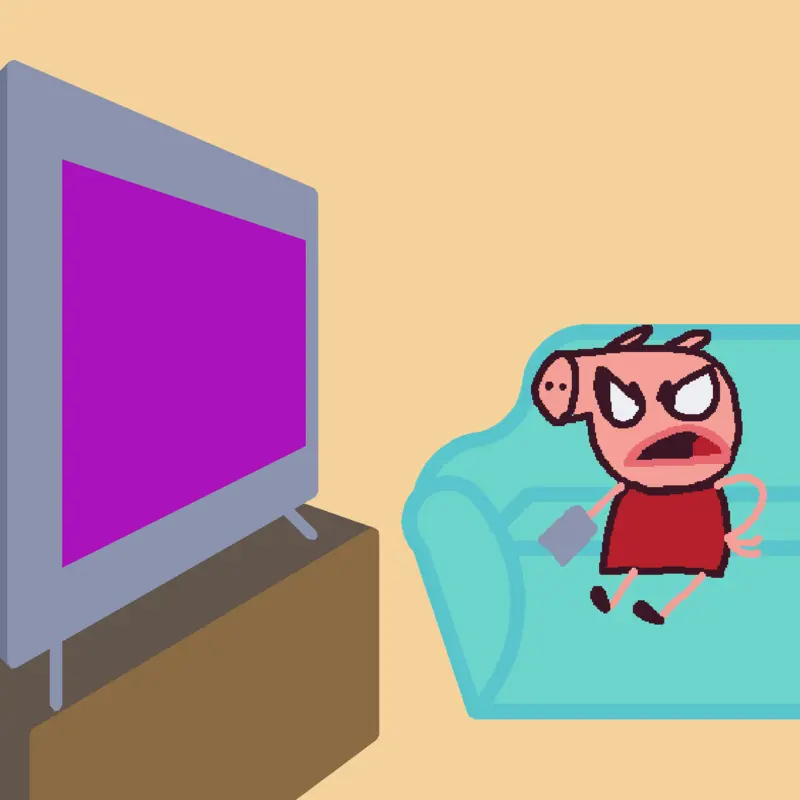 Jennifer watches hazbin hotel/grounded by @neymatin