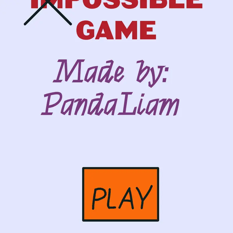Game by @PandaLiam