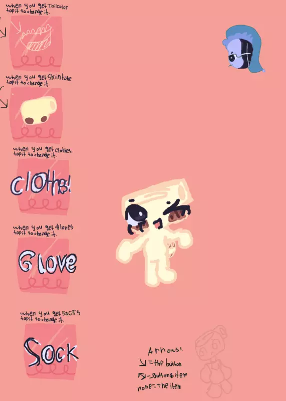 Dandy world Main dress up game! by @BL00M1NG3F10W3R31