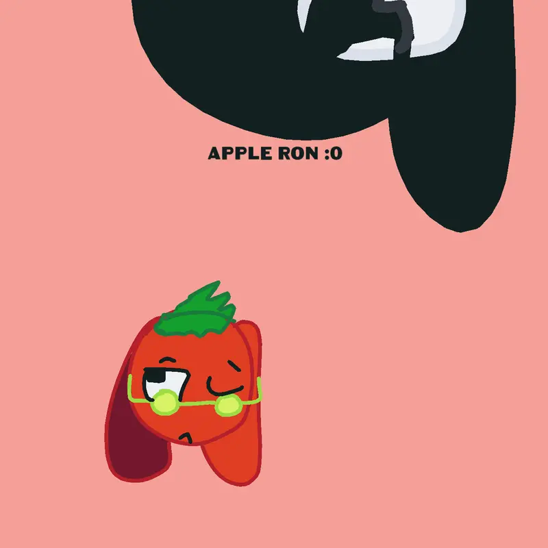 Apple Ron ok I'll make more : D by @Robby_gamer