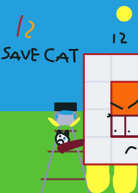 Numberblock 12 saves the day.