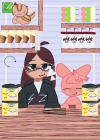 Main oc and other oc mukbang!!!