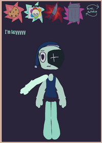 I'm too lazy to make him a hoodie (Or what...